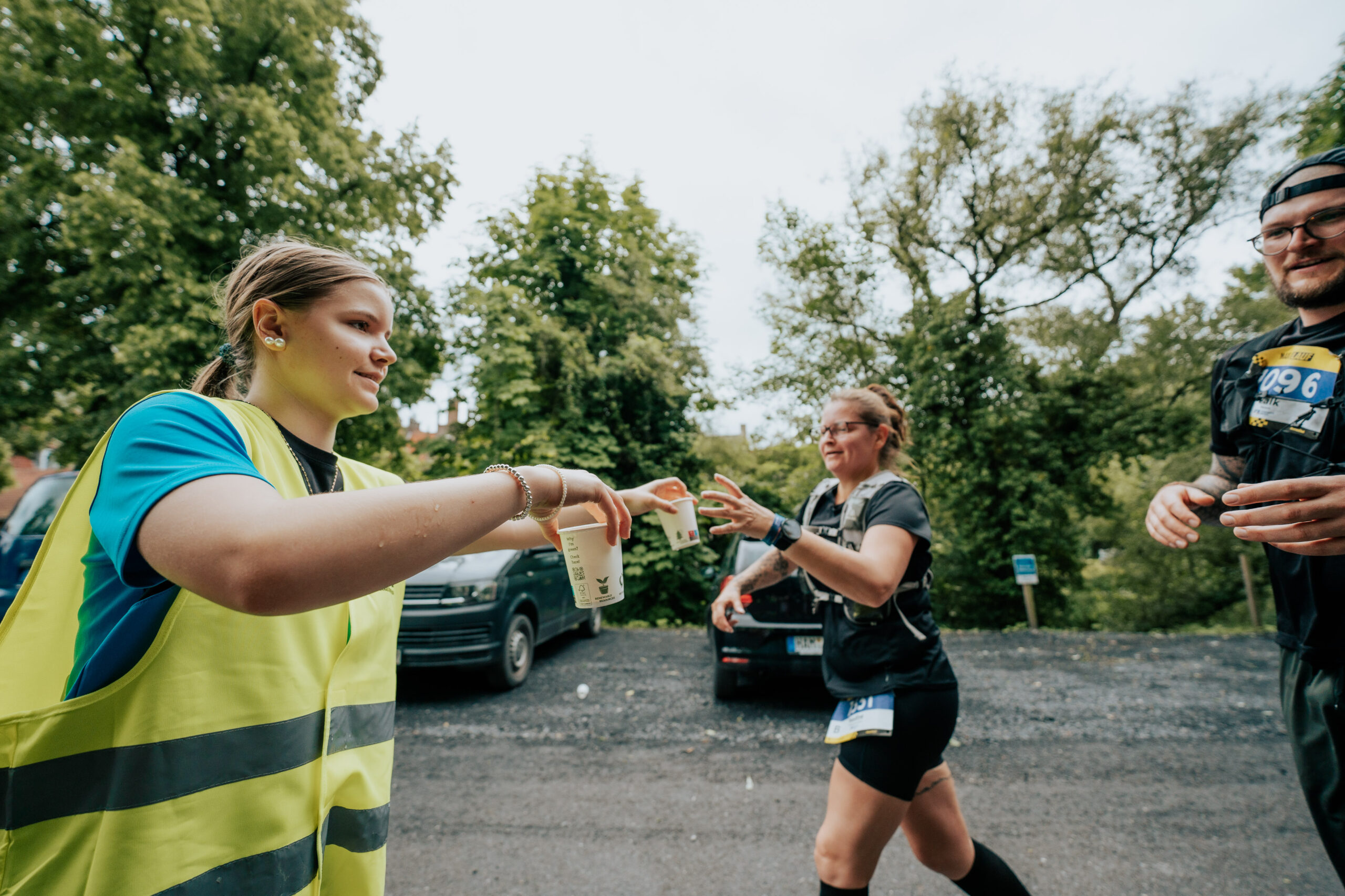 Neue Verpflegungsstation für den Halbmarathon